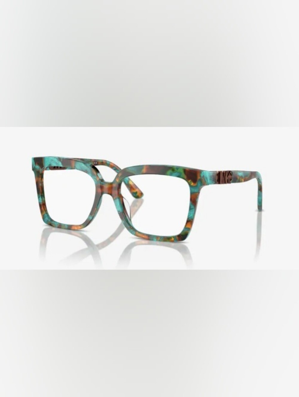 Michael Kors MK4119U Nassau Eyeglass Frames Women's Oversized Square Tortoise NW